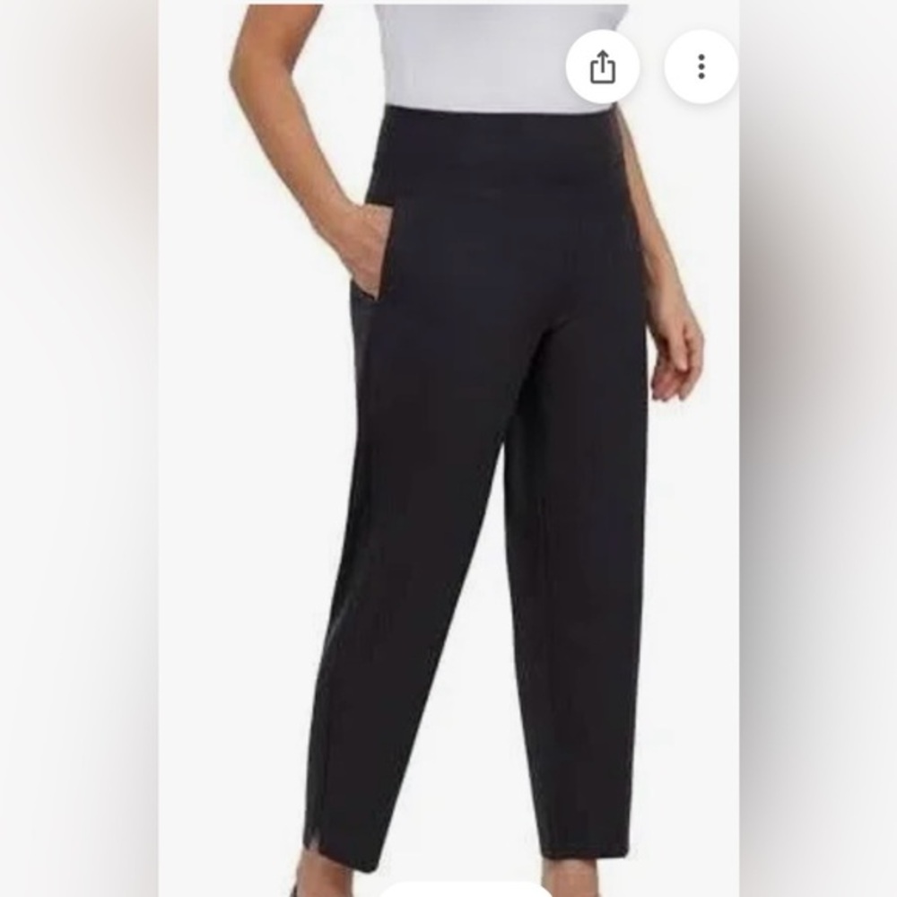 Kirkland Signature Women's Navy Straight Leg Ankle Pants Size S